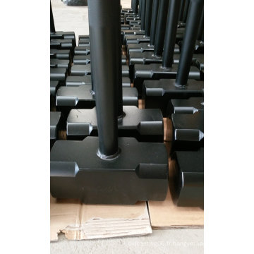 China Factory Wholesale Black Gym Hammer pour Crossfit